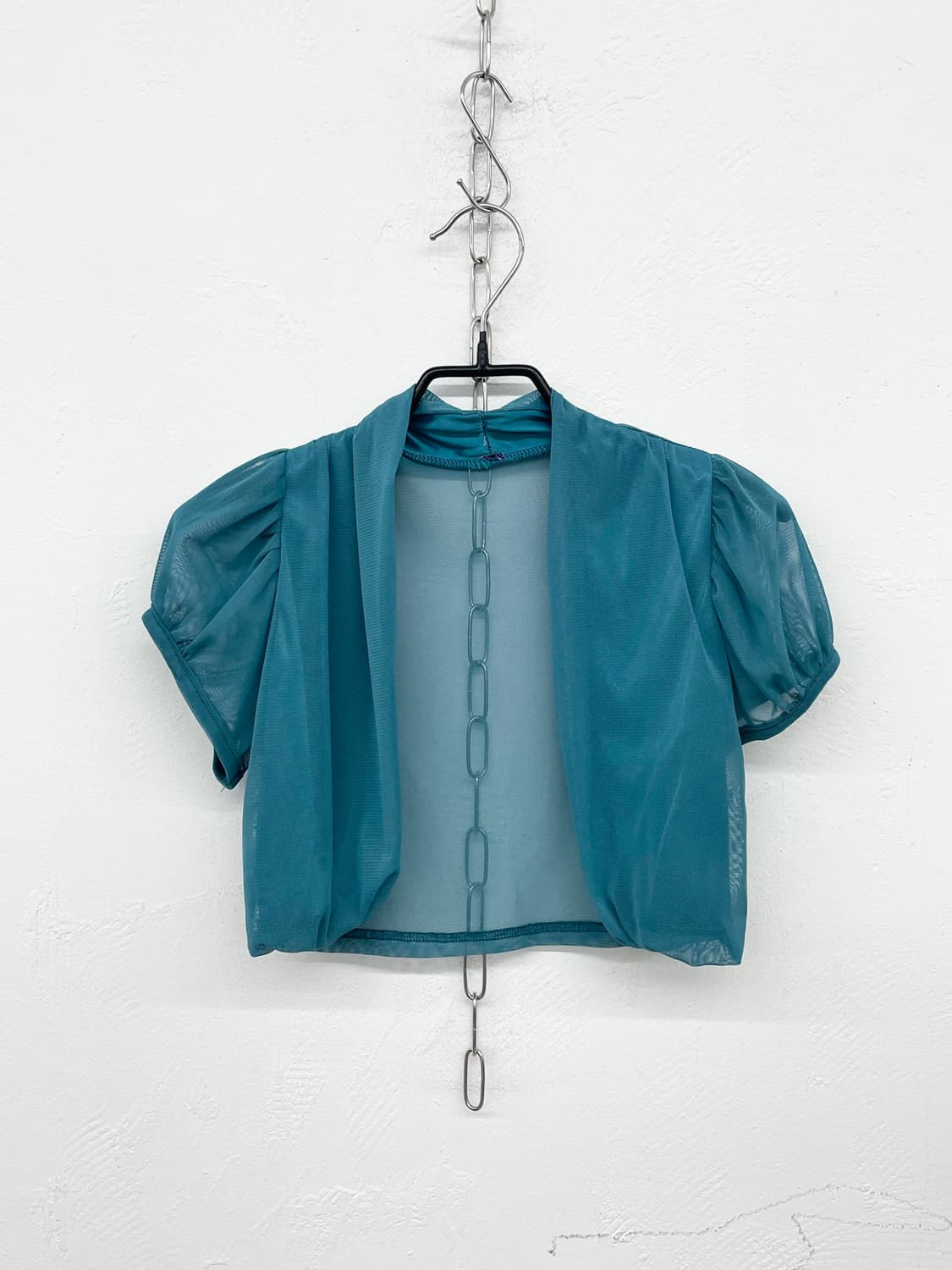 페어리코어 청록 볼레로 상품이미지4