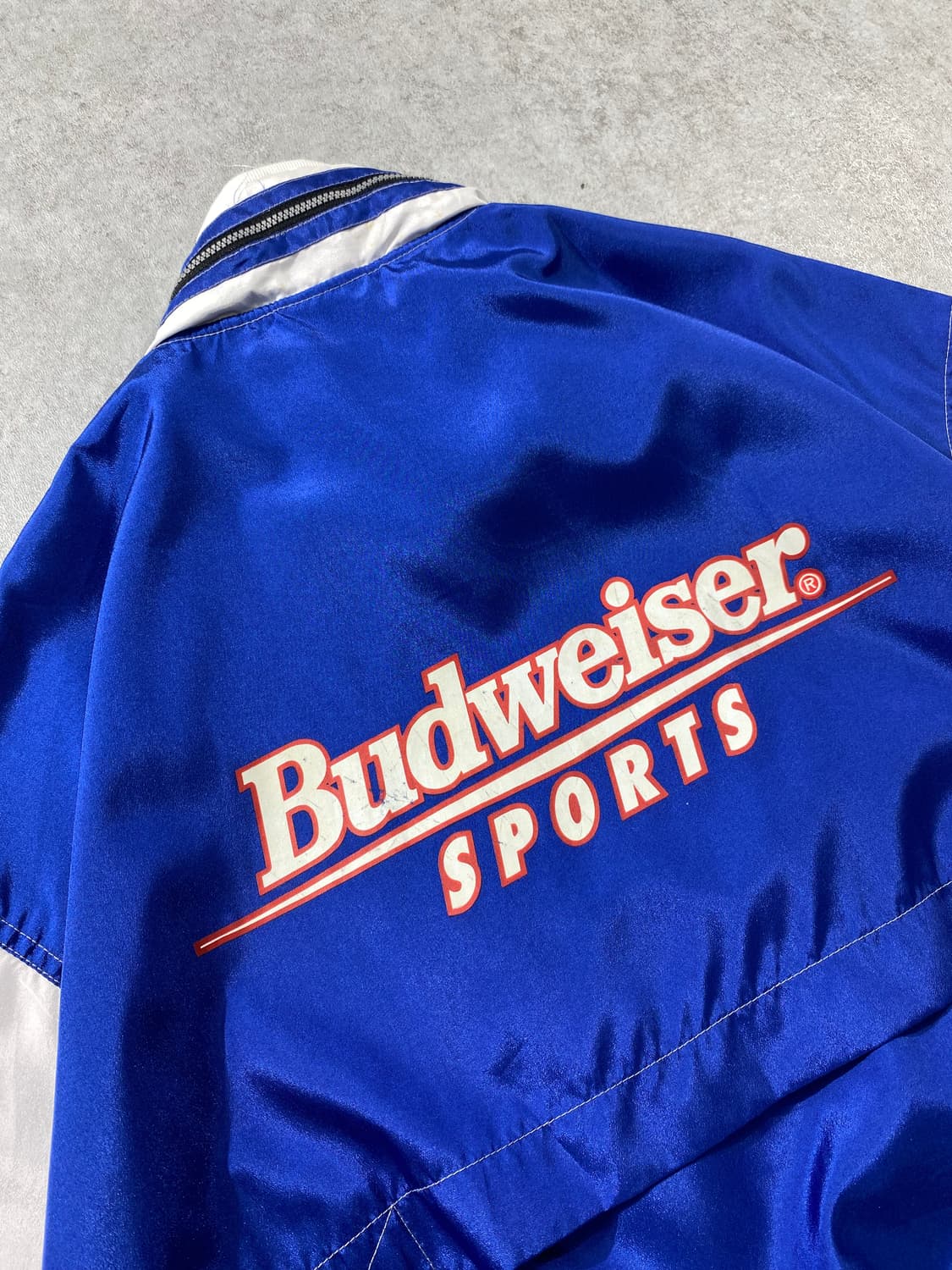 [L-XL] 90s Budweiser 버드와이저 스포츠 올드스쿨 윈드자켓 상품이미지7