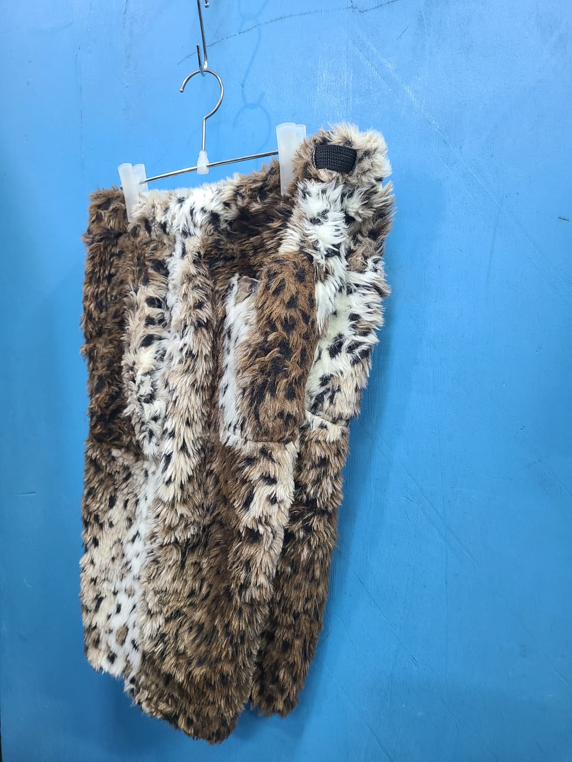 일본빈티지 레오파드 호피털바지 퍼 하프팬츠like떠그클럽 상품이미지5