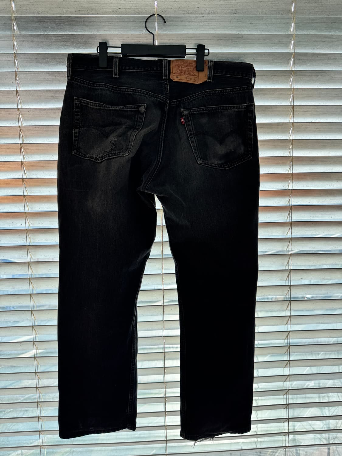 [40] 00년 9월 생산 리바이스 501-0660 블랙진  상품이미지2