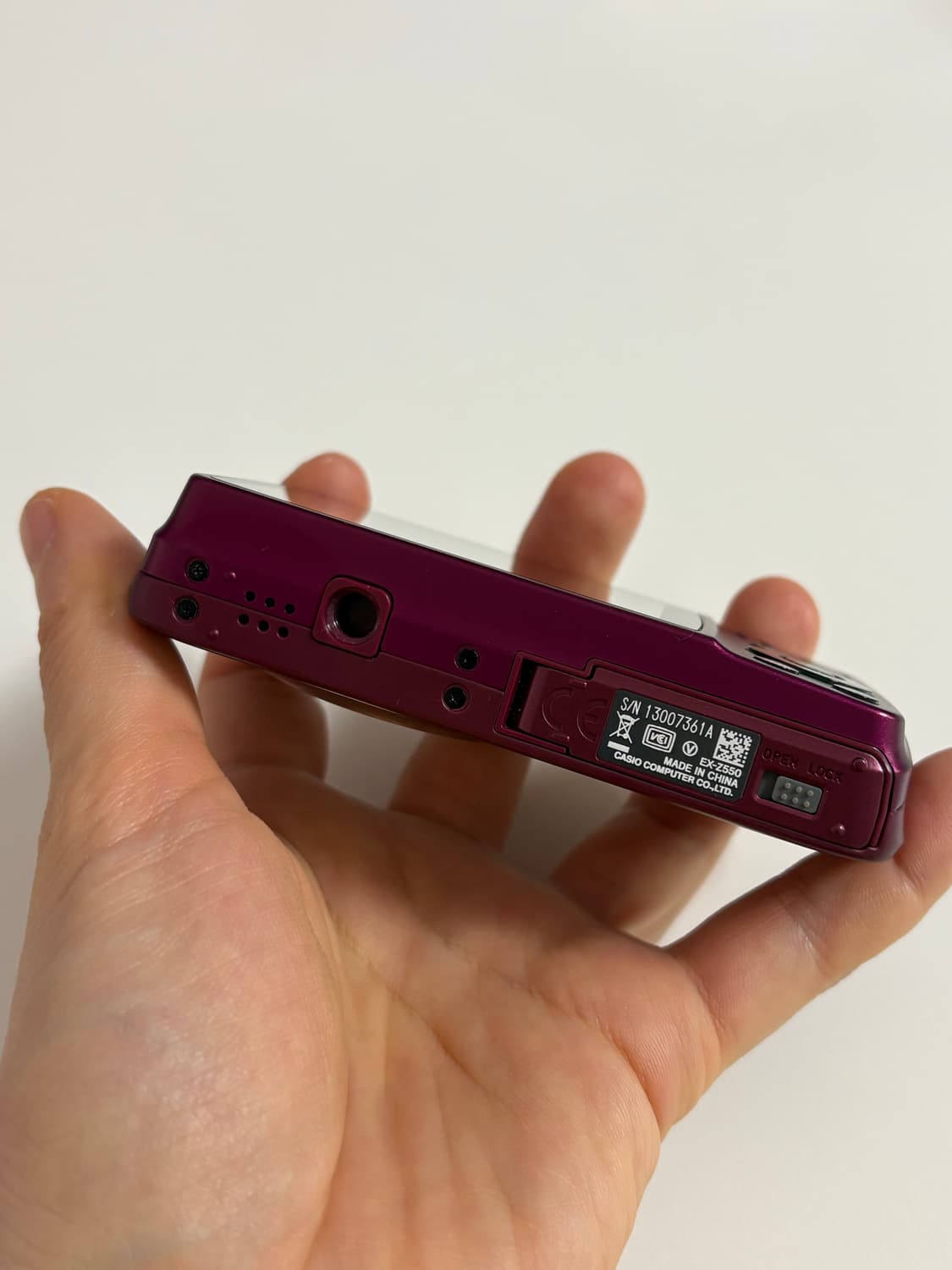 [민트급] 카시오 ex-z550 퍼플 상품이미지5