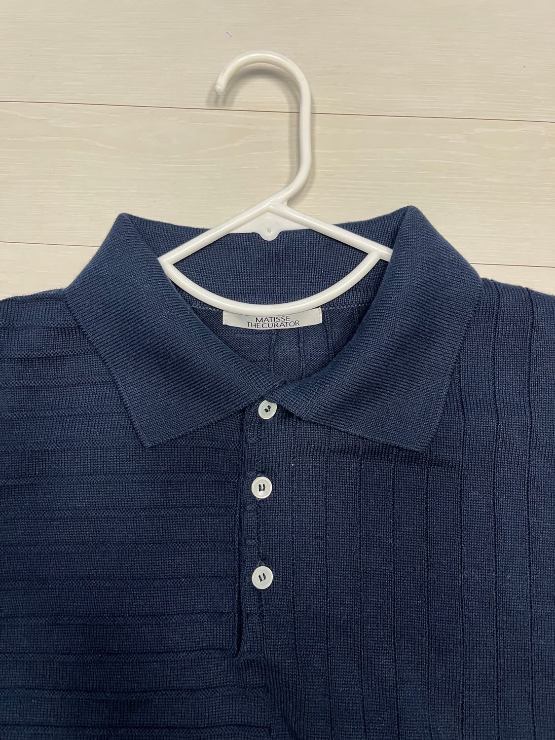 [마티스 더 큐레이터]카리 하프 니트_네이비(3) 상품이미지9