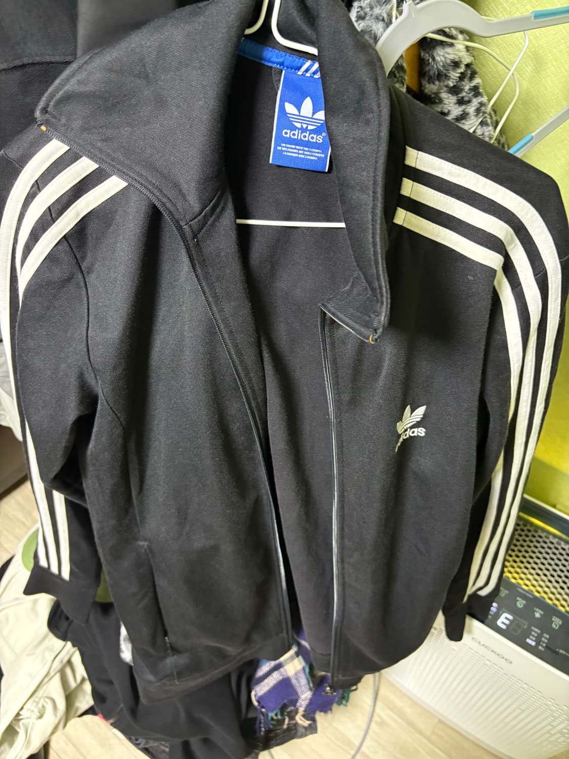 아디다스 유로파 져지 트랙탑 블랙 100(정품) 상품이미지1