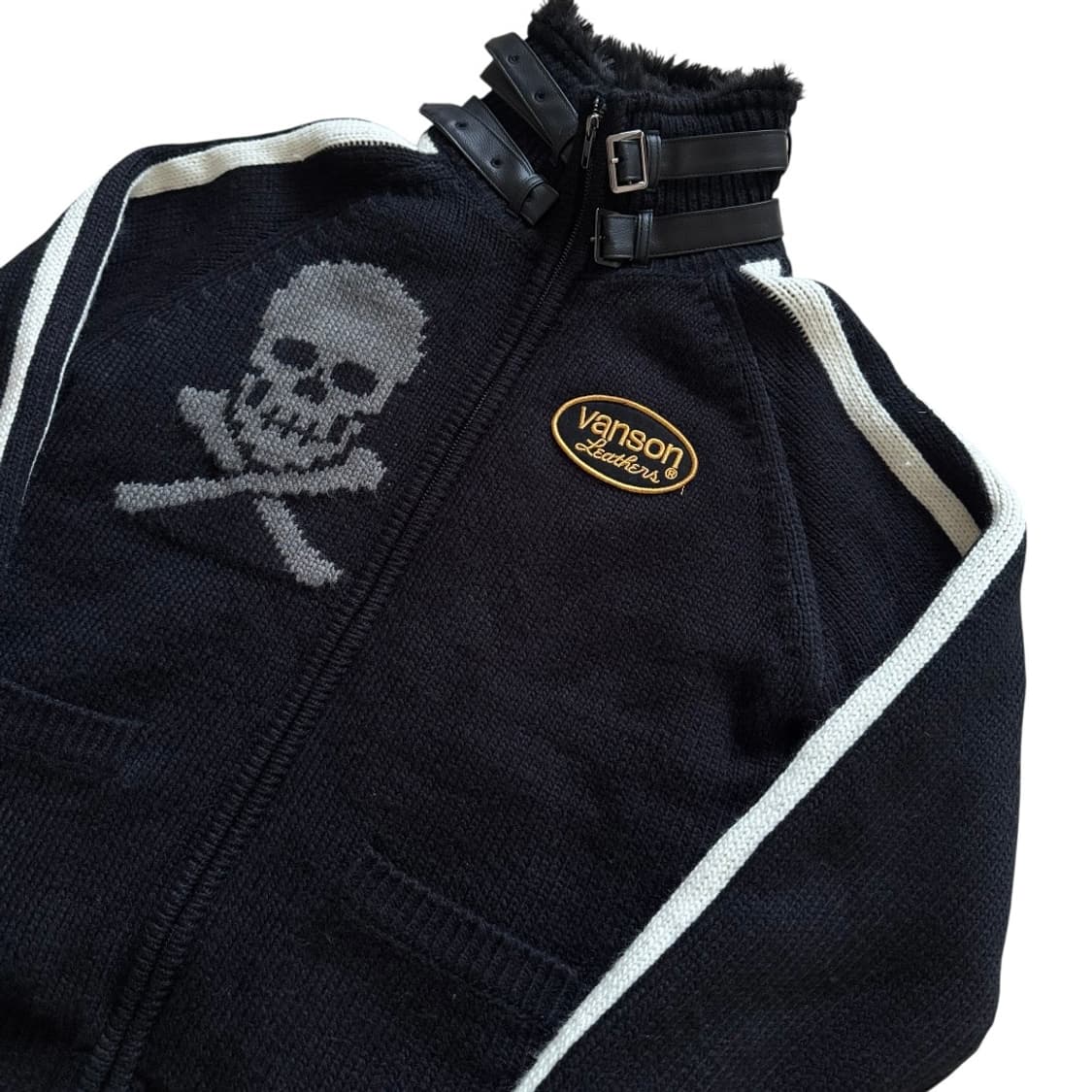 밴슨 본 스컬 코위찬 자켓 상품이미지2