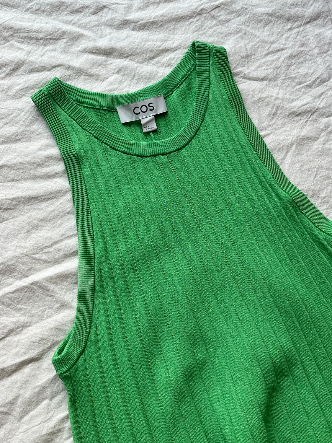 Cos 코스 플리츠 A라인 니트 원피스 상품이미지4