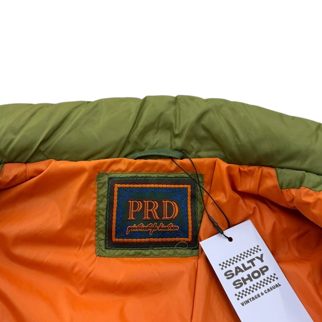 PRD 트리 리워크 패딩 자켓 그린 상품이미지9