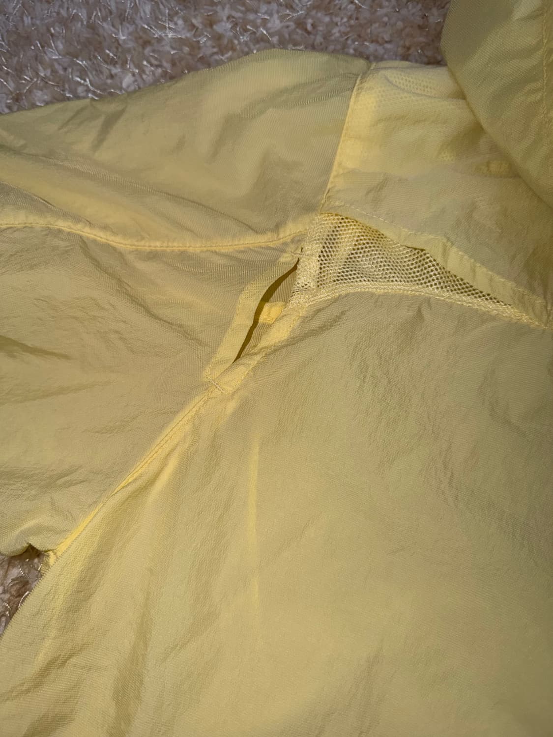 산산기어 STREAMLINE HOOD JACKET 바람막이 레몬 상품이미지6