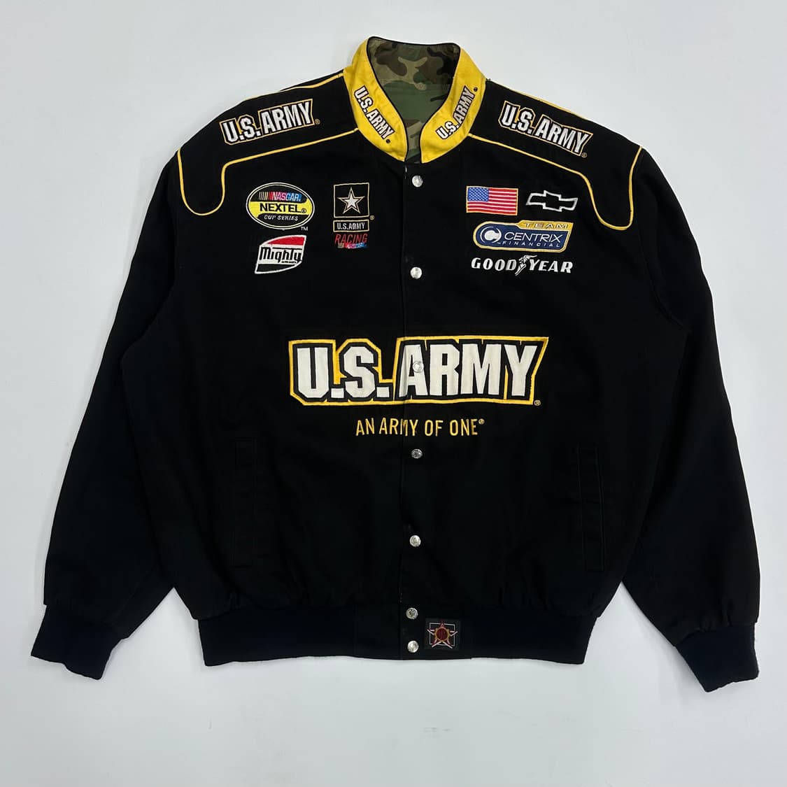 Jeff Hamilton military raycing jacket 상품이미지2