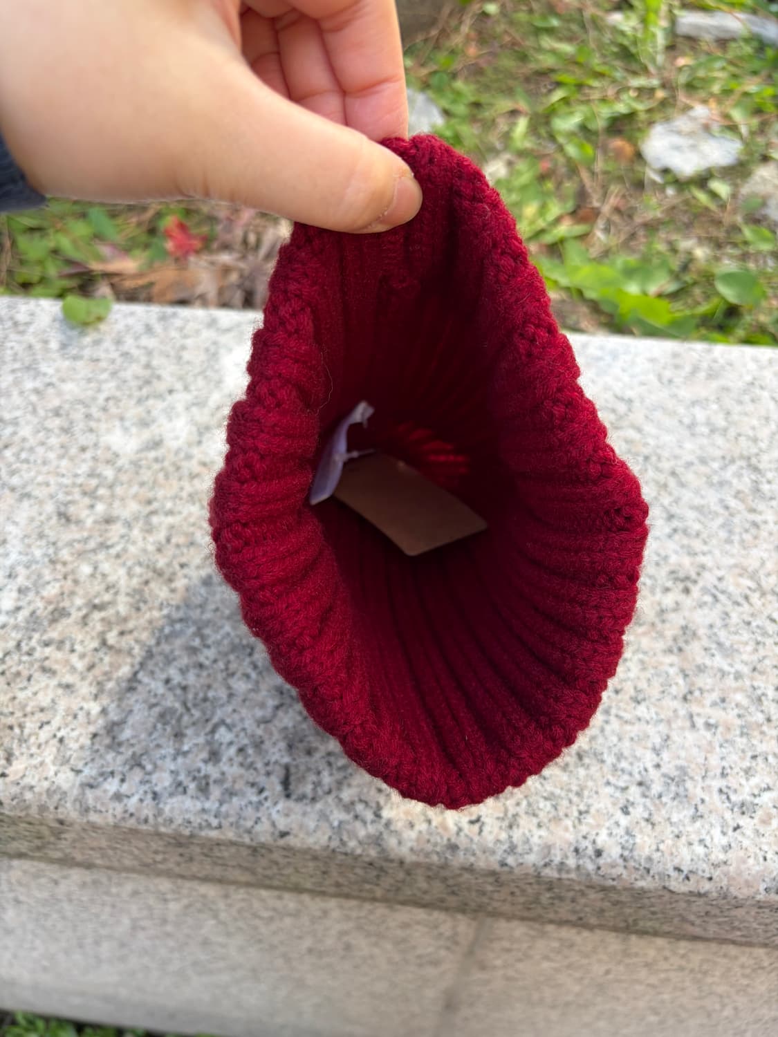 Vtg 빈티지 립 커프 비니 상품이미지5