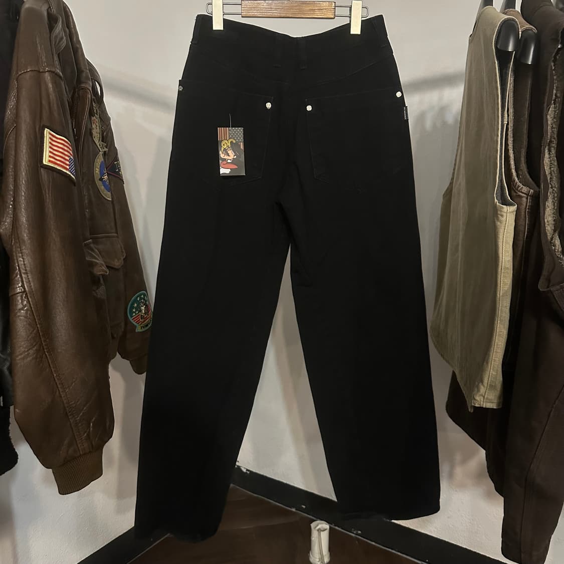 써저리 절개 데님 팬츠S 상품이미지2