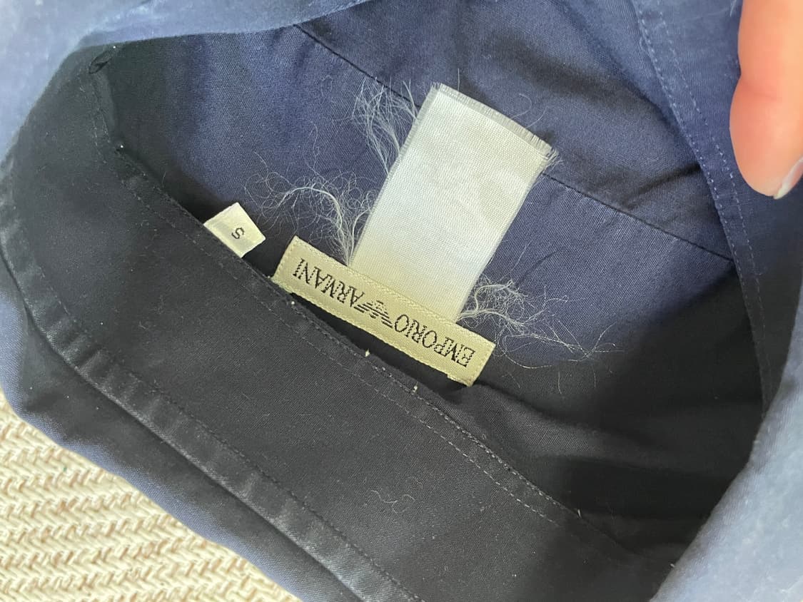 엠포리오 아르마니 네이비 셔츠  상품이미지5