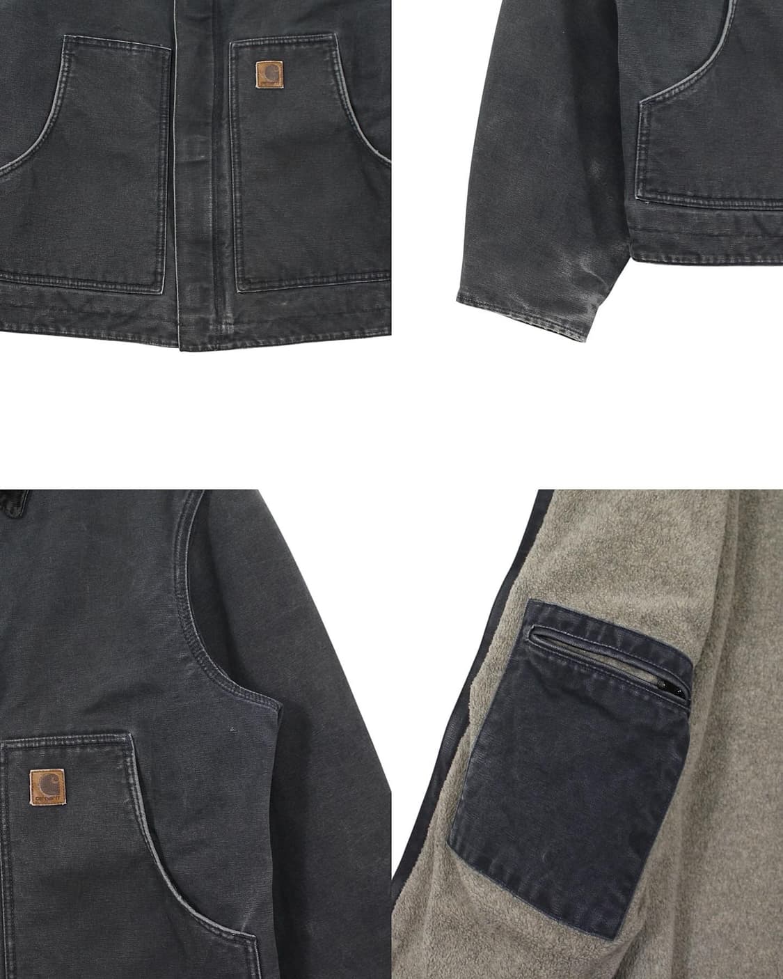 2007 칼하트 J164 PTL 디어본 자켓 쉐르파 안감 빈티지 상품이미지7