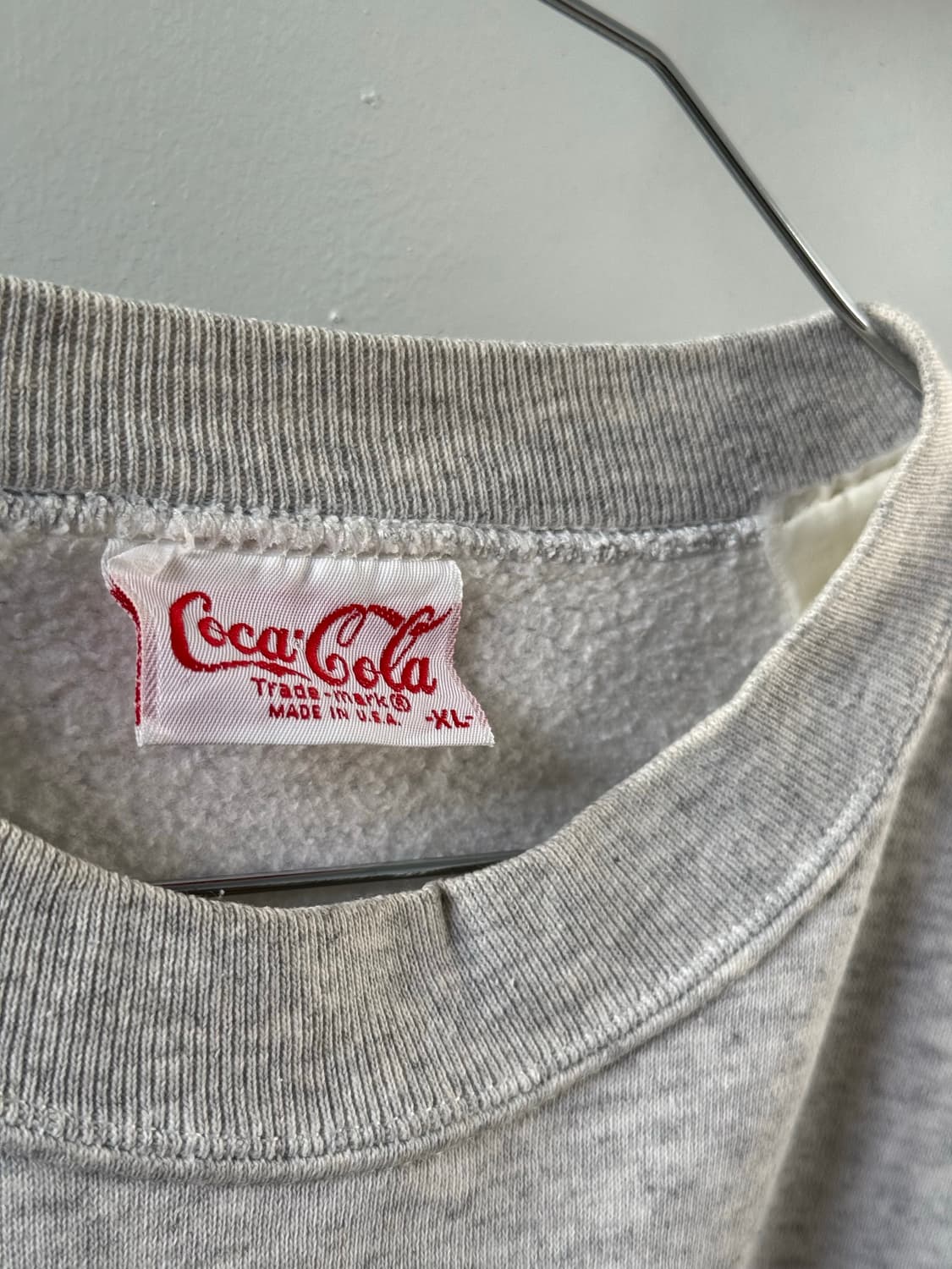 코카콜라 1993 빈티지 스웻셔츠 made in usa 상품이미지4