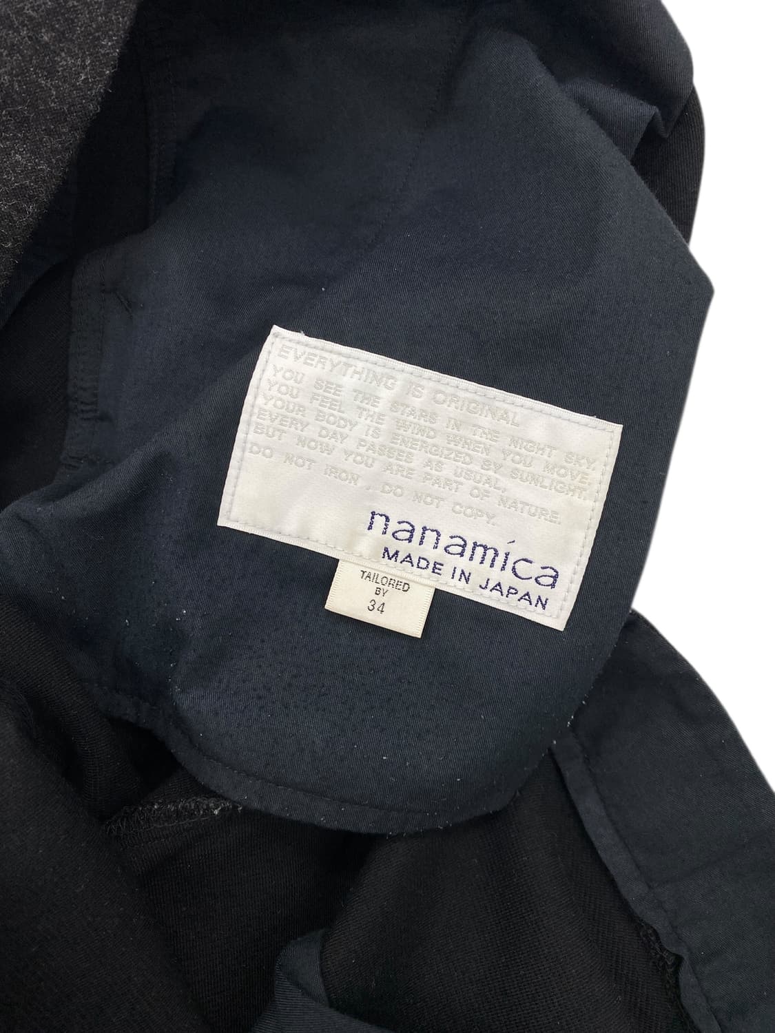 나나미카 x Majotae 더블 크로스 덕 팬츠 상품이미지7