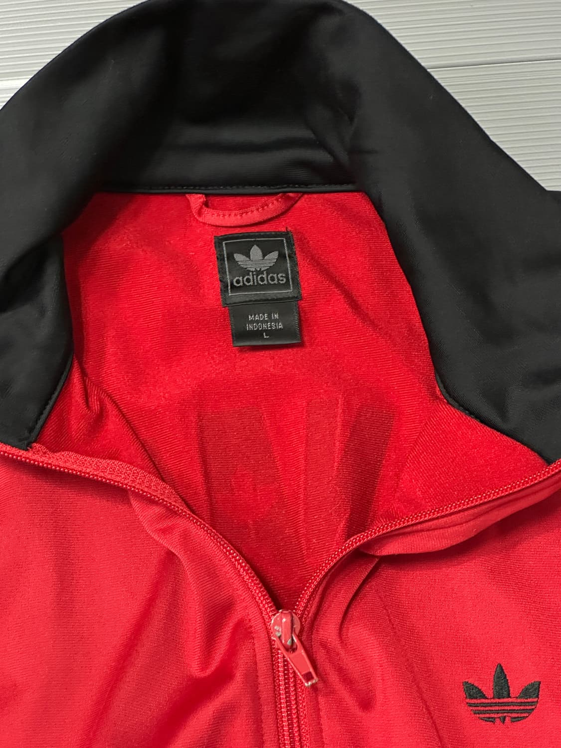 아디다스 캐나다 트랙탑 져지 검빨 L 상품이미지4