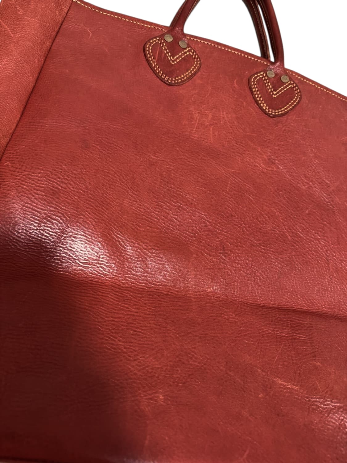 본쿠라 boncoura 말가죽 토트백 레드 상품이미지3