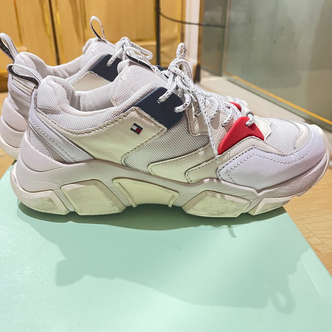 (240mm) 타미힐피거 청키 스니커즈 상품이미지1