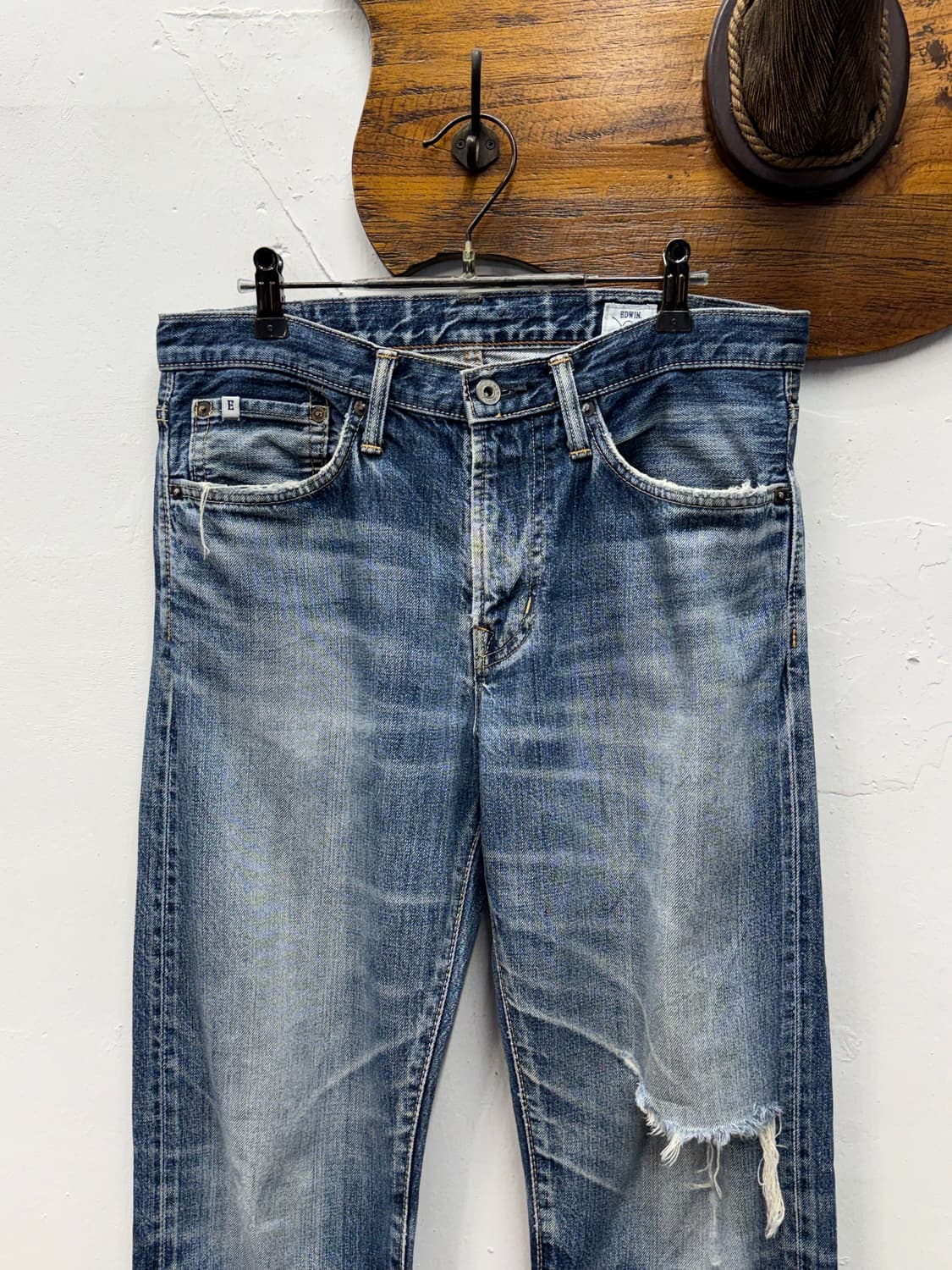 Japan EDWIN Selvedge Straight Denim Pant 상품이미지2