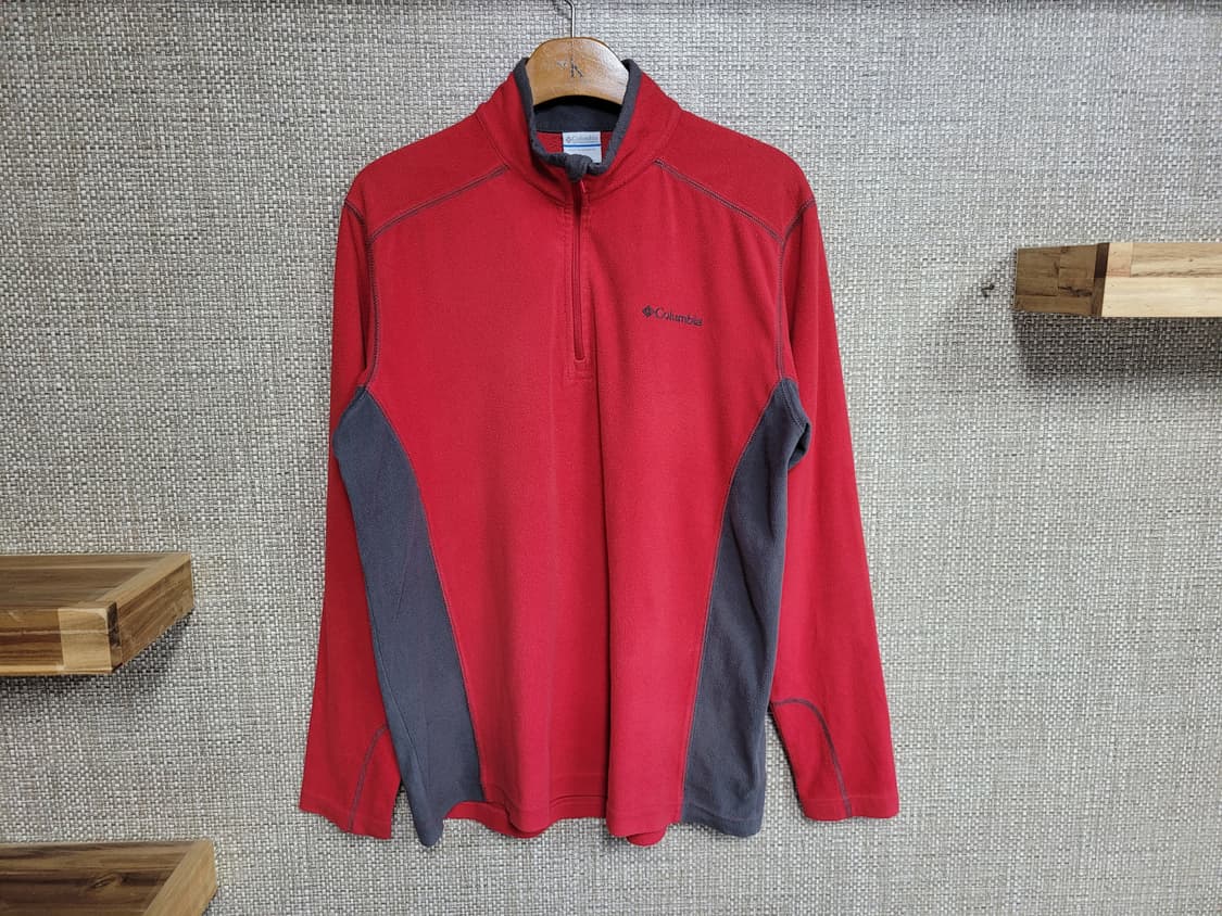 M 95~100사이즈 컬럼비아 플리스 집업 티셔츠 등산 아웃도어  상품이미지1
