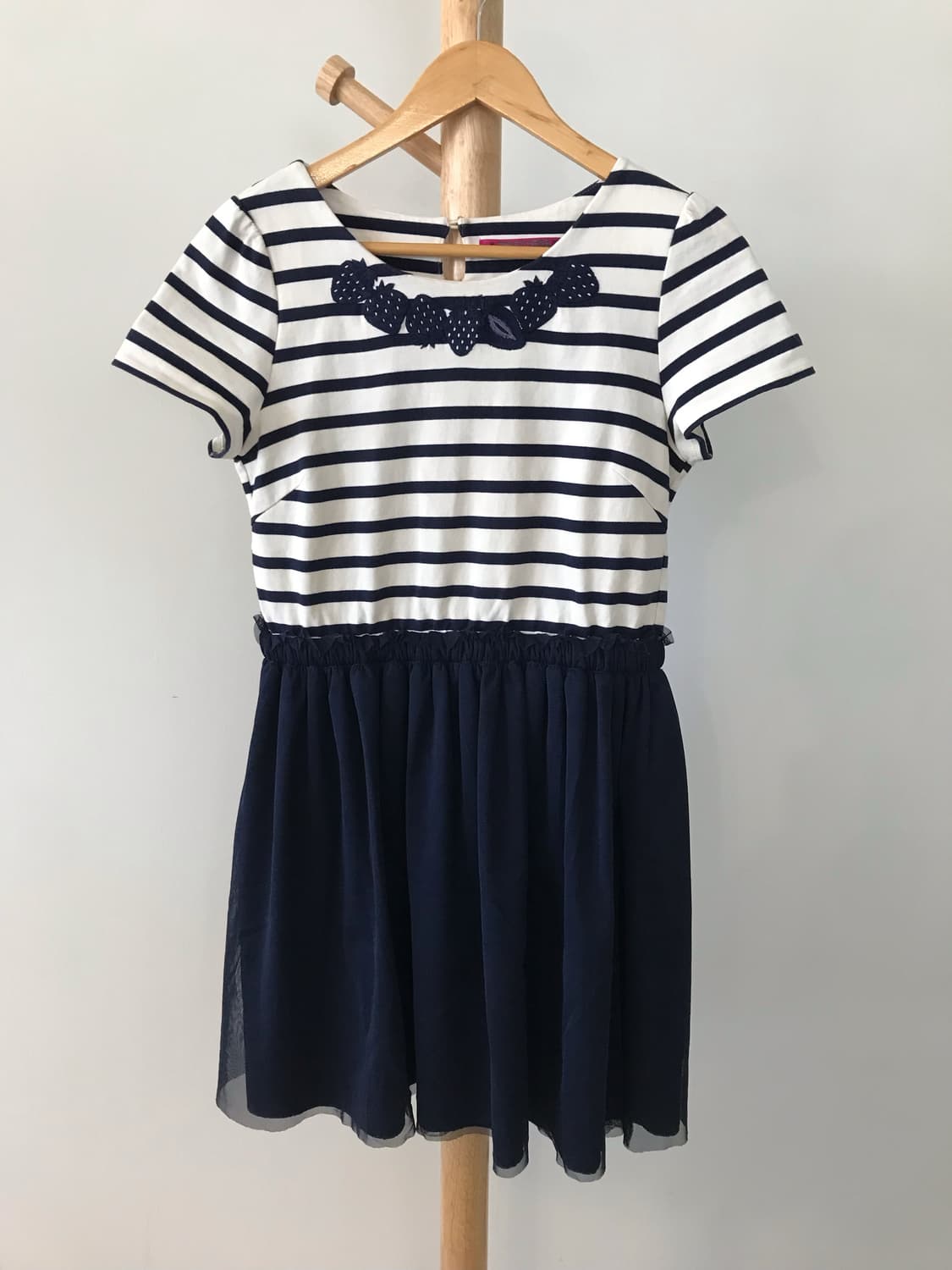 DOLLY GIRL by ANNA SUI 딸기 스트라이프 원피스 상품이미지2