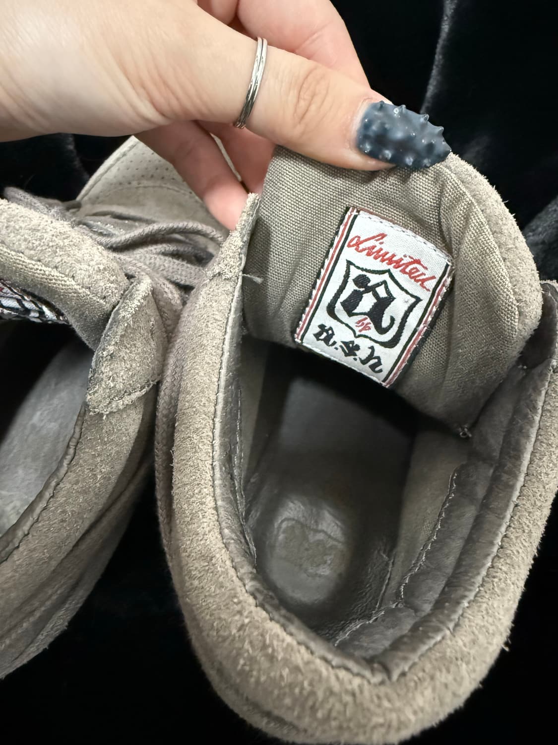 Ash 아쉬 보위 스웨이드 웨지힐 하이탑 스니커즈 카키그레이 36 상품이미지6