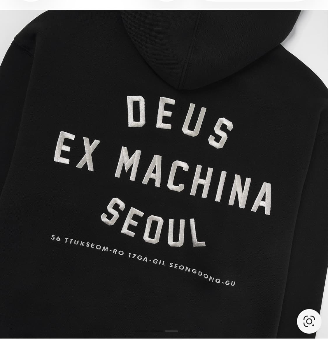 데우스 엑스 마키나 후드집업 블랙 상품이미지2
