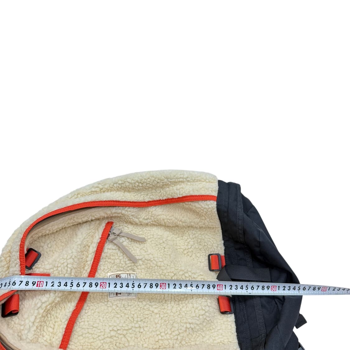 데이오프모드 지그재그 뽀글이 후리스 양털 부클 백팩 가방 상품이미지6