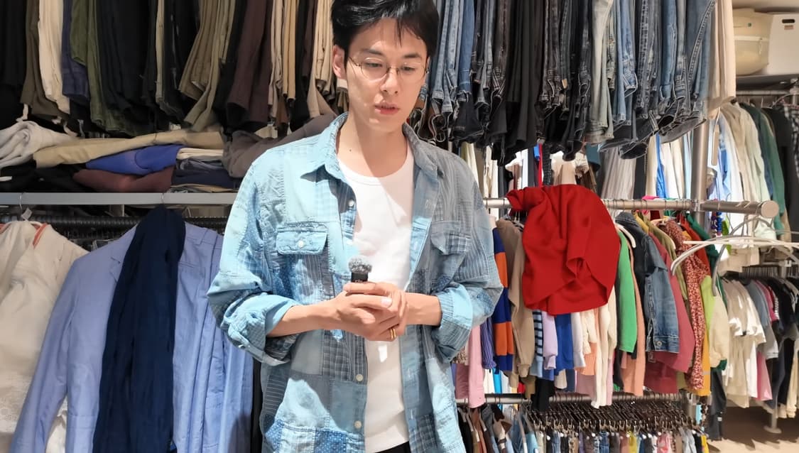 폴로 클래식핏 패치워크 워크셔츠 상품이미지5