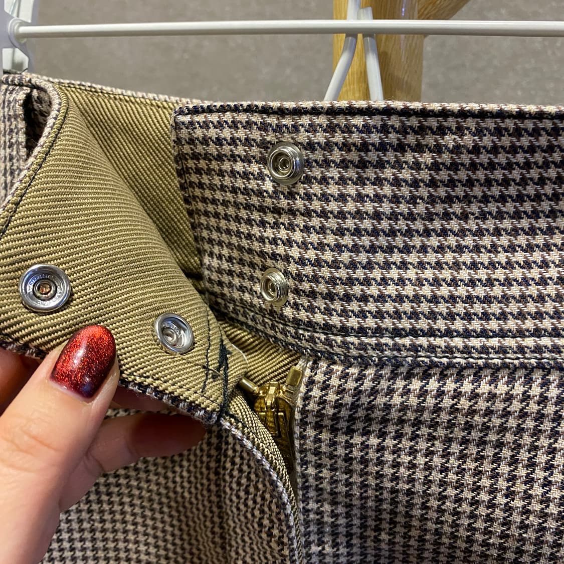 [새상품급] SANDRO 산드로 체크 스커트 (1) 상품이미지7