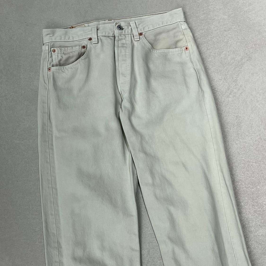 usa 리바이스 501 화이트 데님 s08998 상품이미지3