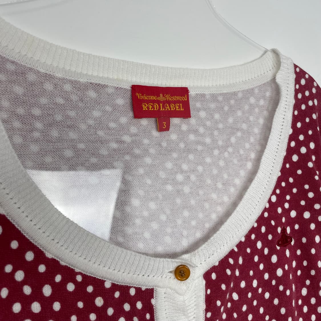 비비안웨스트우드 오브 니트 가디건 상품이미지2