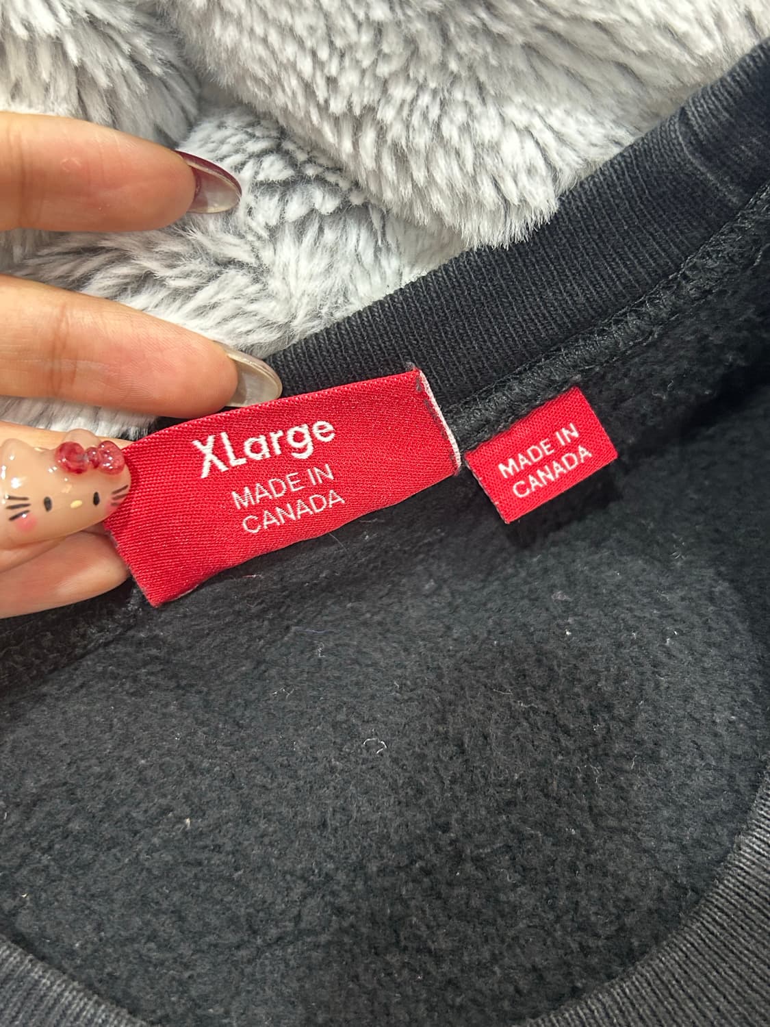 슈프림 박스로고 크루넥 블랙 - 18FW 상품이미지3