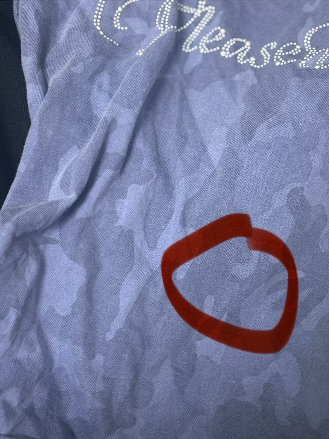 쿨톤 추천) 플리즈노팔로우 카모 홀터넥 레터링 나시탑 (퍼플) 상품이미지3