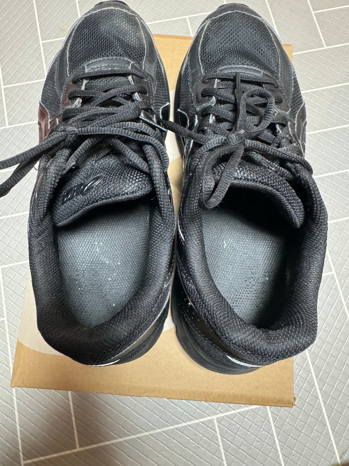 아식스 조그 100 s 블랙 - 2E 와이드 상품이미지4