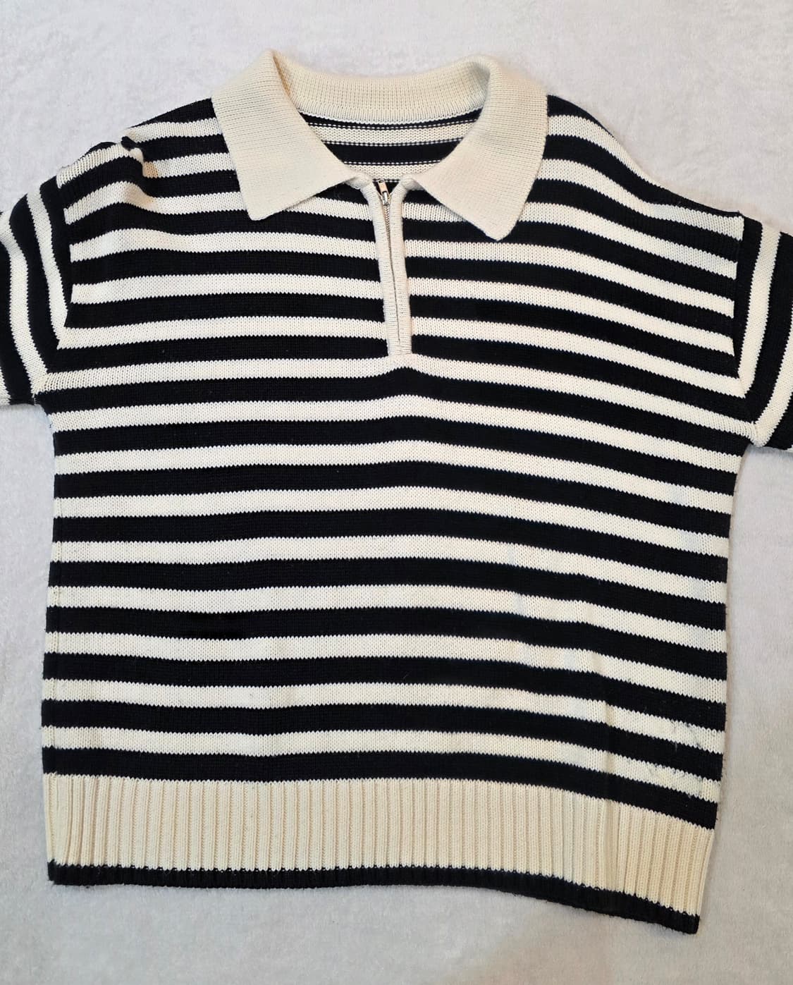 (남성) 빈티지 케쥬얼 넥카라 니트 상품이미지5