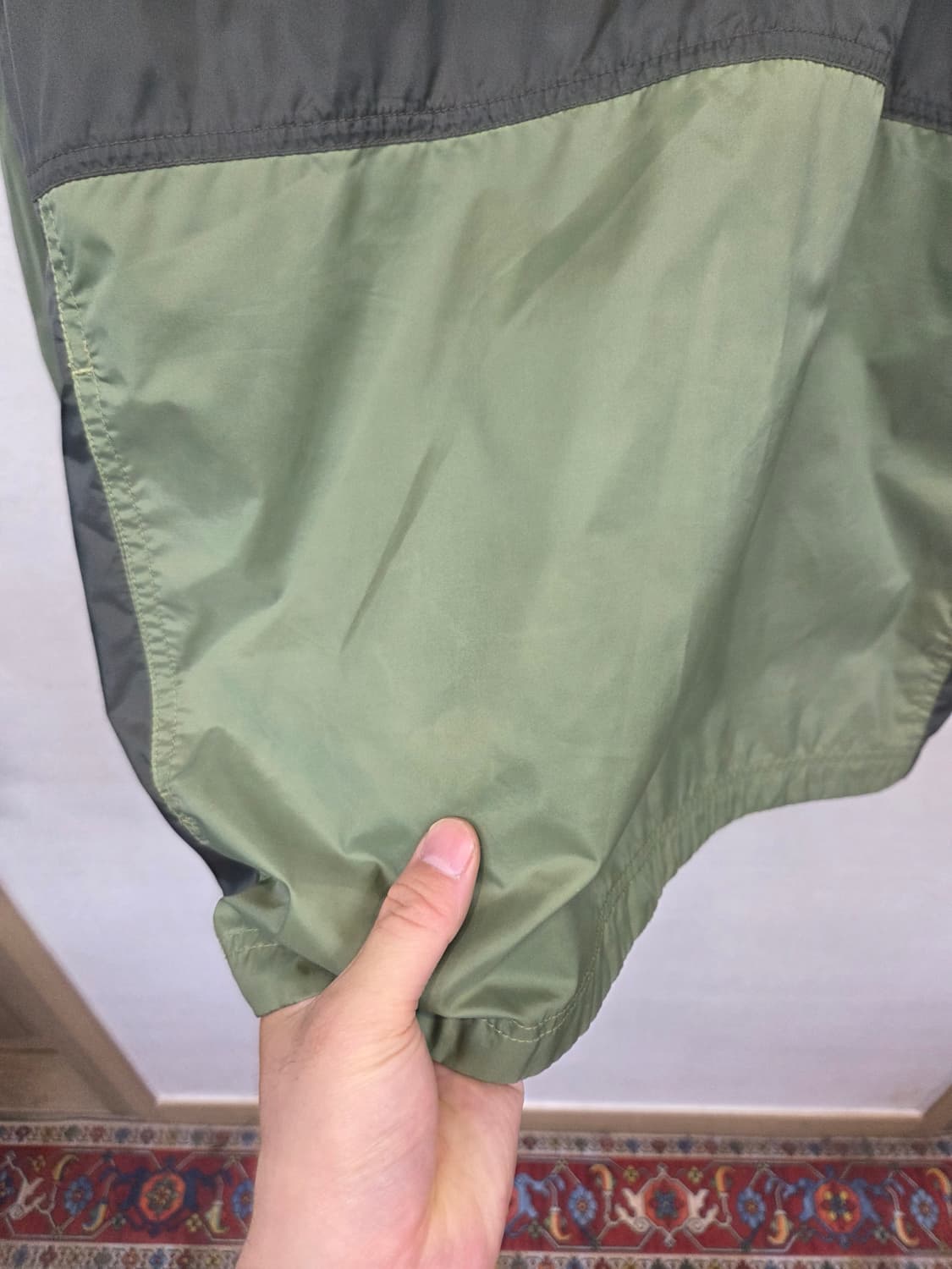나이키 올드스쿨 빈티지 자수로고 반집업 아노락 자켓 L xl 상품이미지9