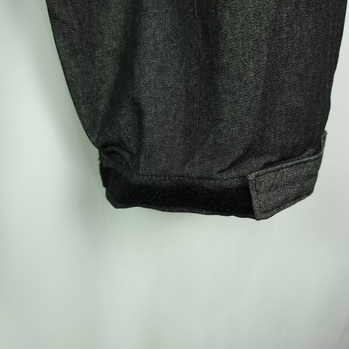 [배드인배드] 페이즐리 패턴 더블니 블랙 데님 팬츠 청바지 M19588 상품이미지7