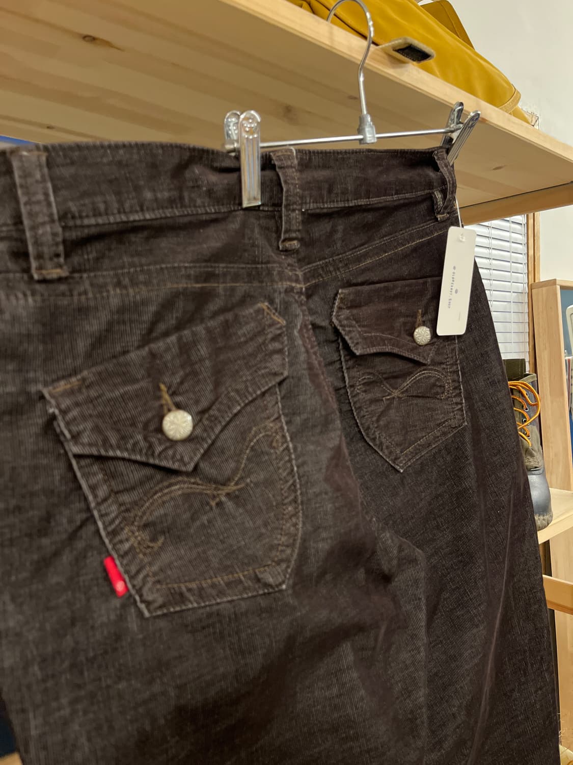 코듀로이 세미부츠컷 팬츠 상품이미지3