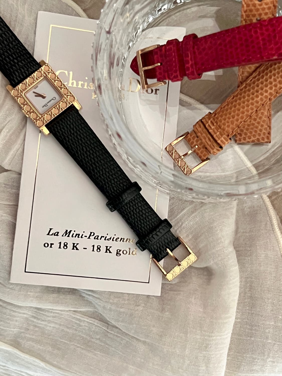 라 파리지엔느 골드 베젤 디올 시계 / 정품감정, 케어 상품이미지5