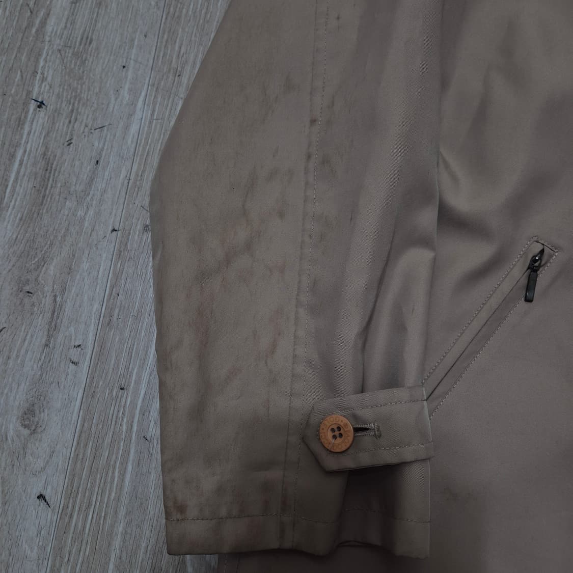 파올로구찌 올드스쿨 카라 바람막이 자켓 M(95) 상품이미지5