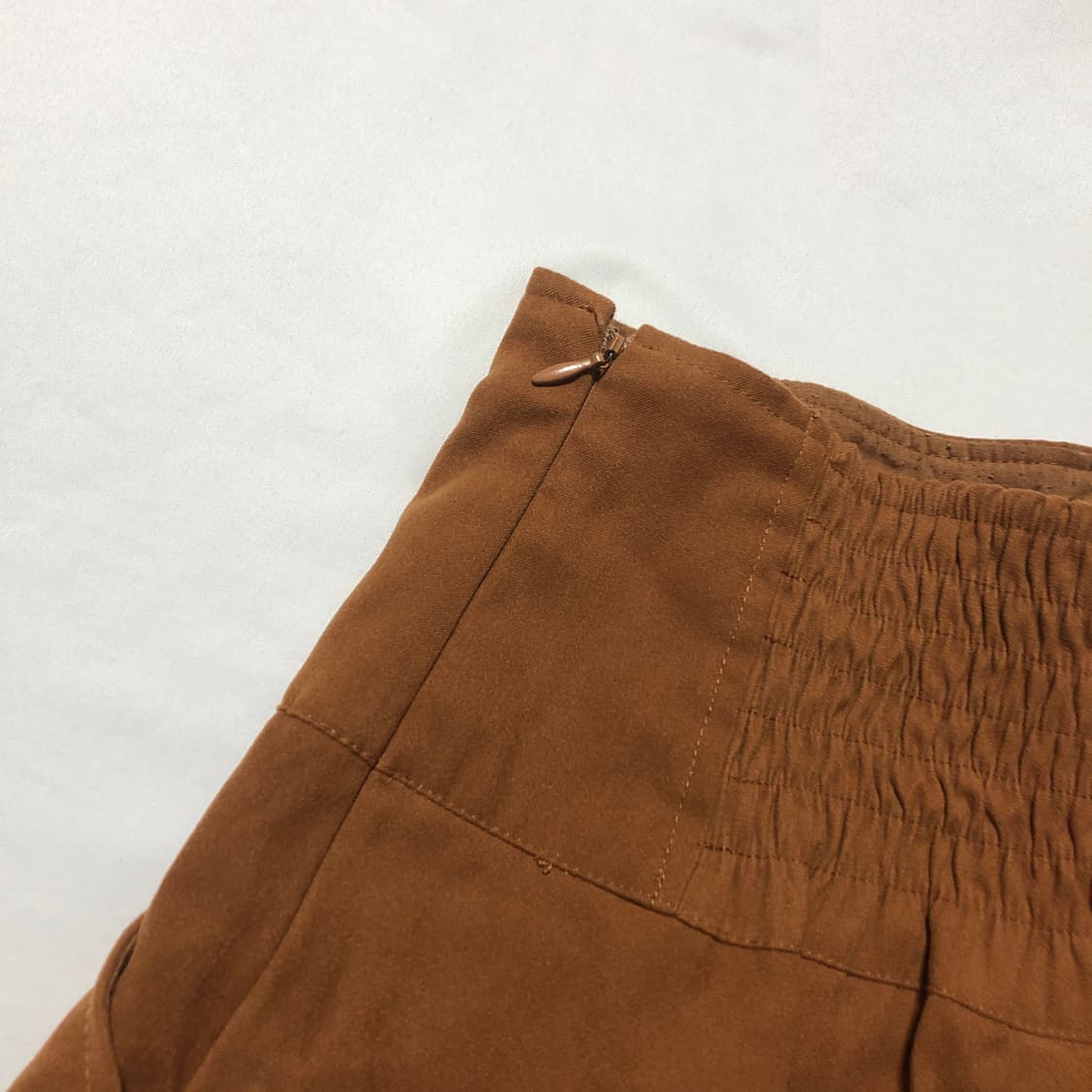벌룬 큐롯 팬츠  브라운 상품이미지4
