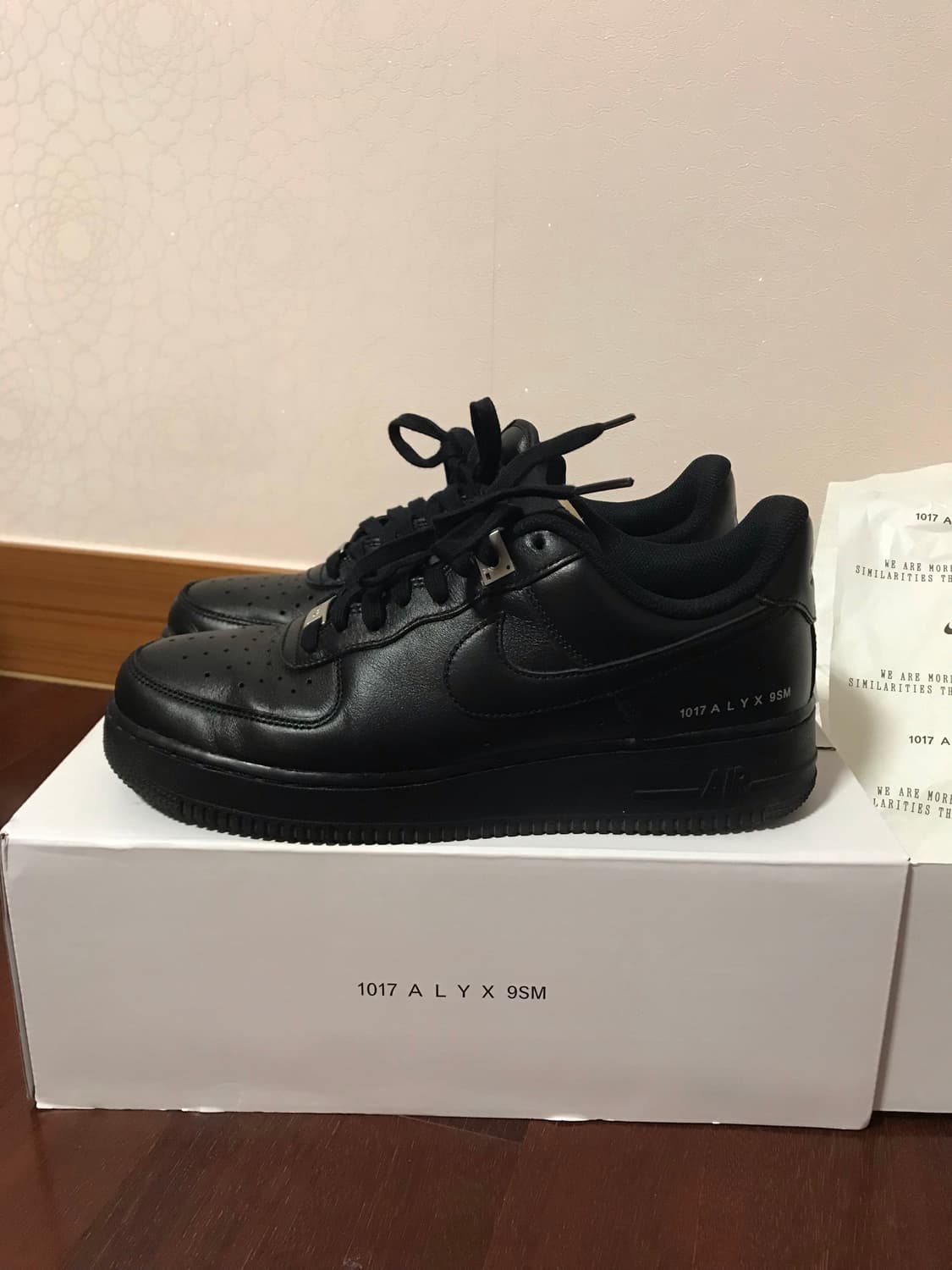 나이키 알릭스 에어 포스 블랙 270 상품이미지1