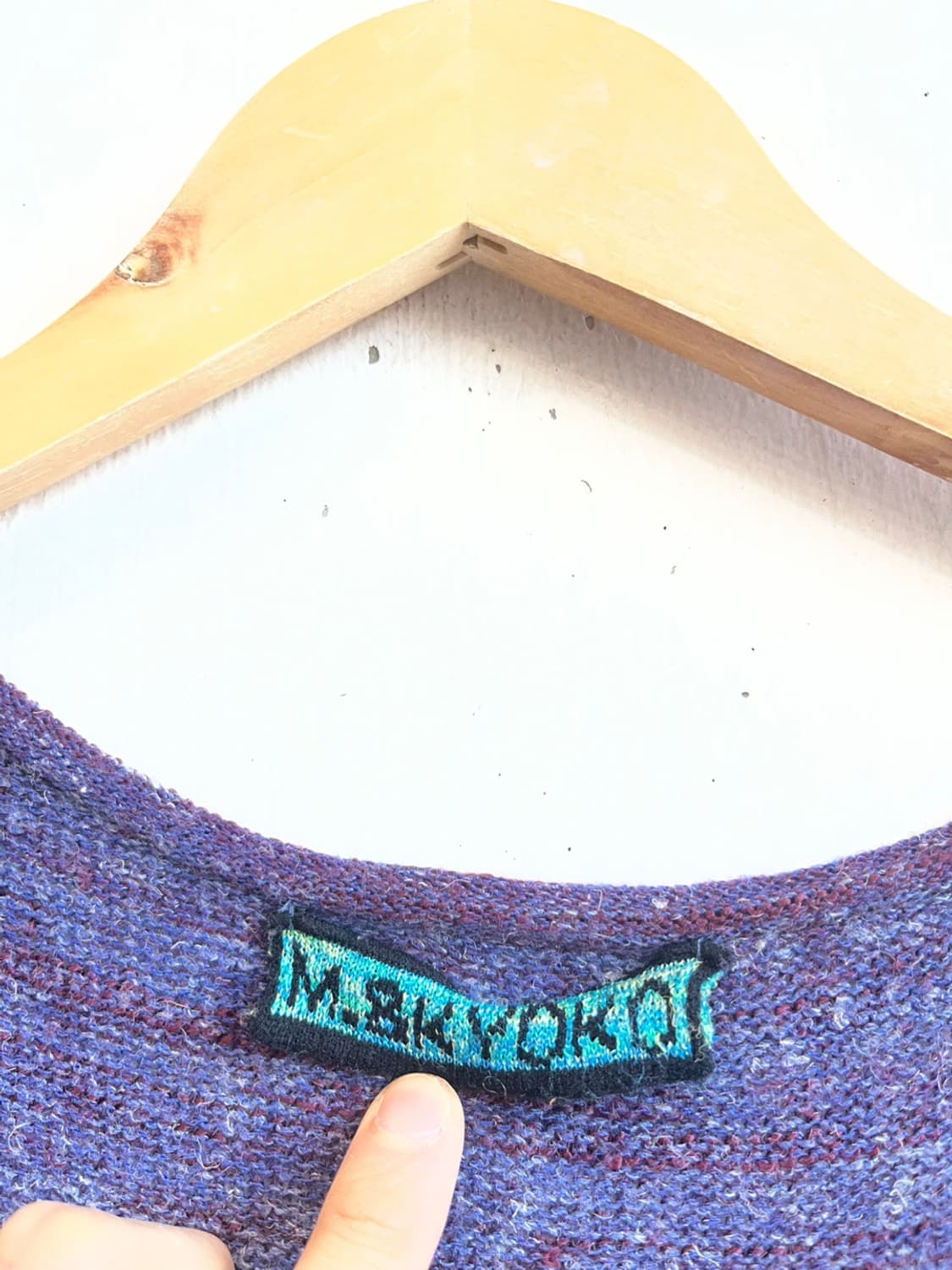 M.&KYOKO 니팅 아트 원피스 Made in JAPAN 상품이미지6