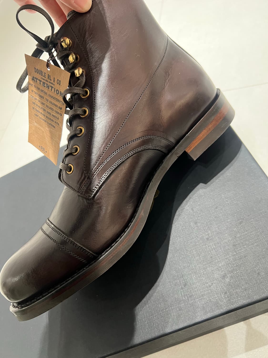 더블알엘 리빙스톤 부츠 브라운 US8 상품이미지8