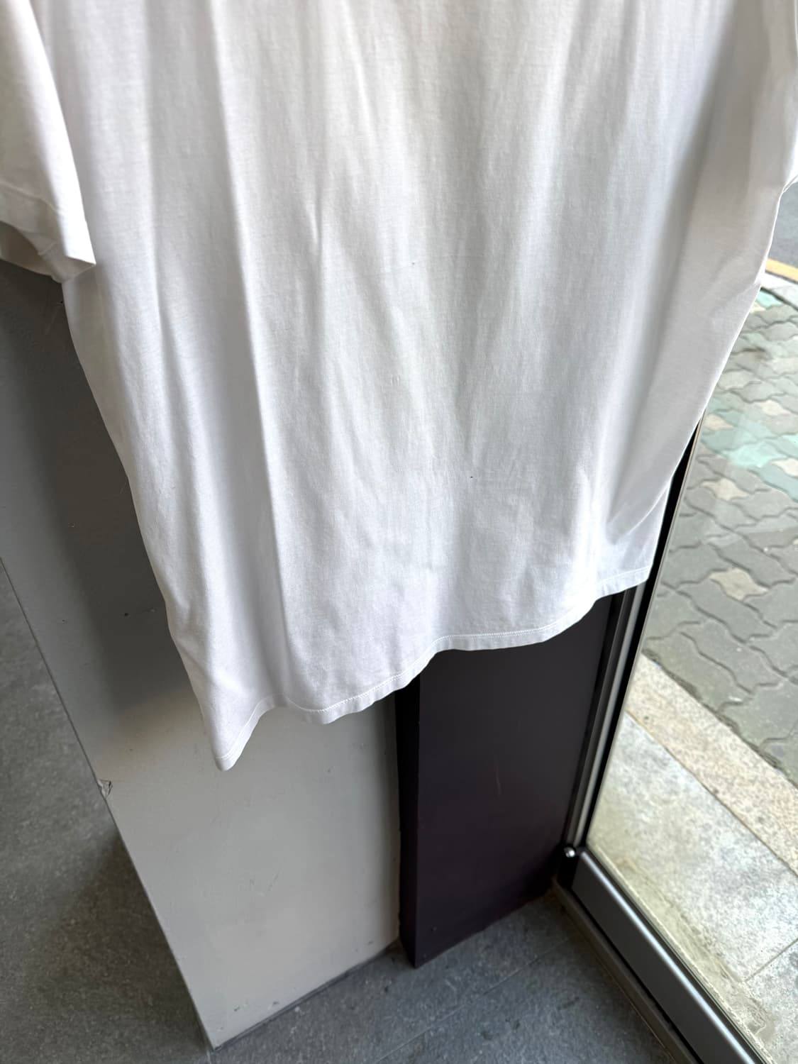 XL/ 프라다 포켓 자수로고 라운드 반팔 상품이미지8