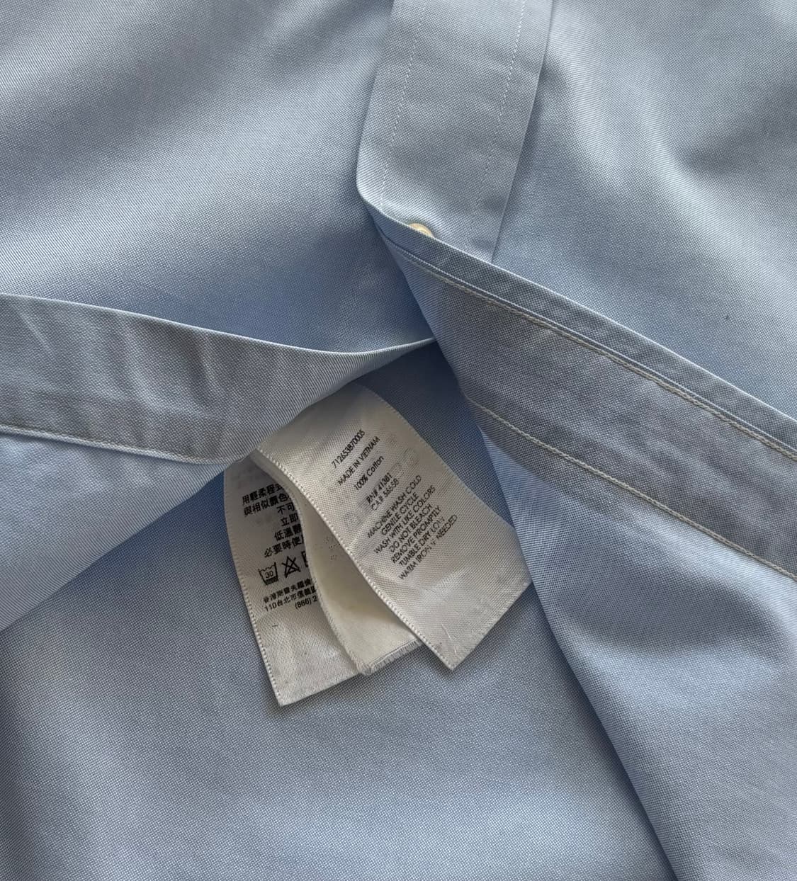 Polo 폴로랄프로렌 소라색 셔츠 상품이미지5