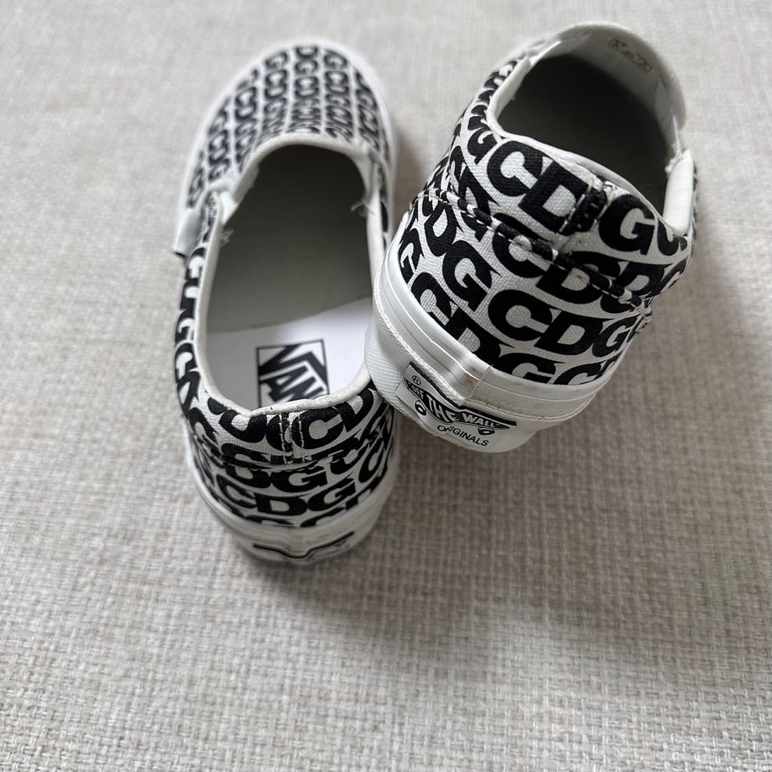 cdg x vans 슬립온 스니커즈 상품이미지6