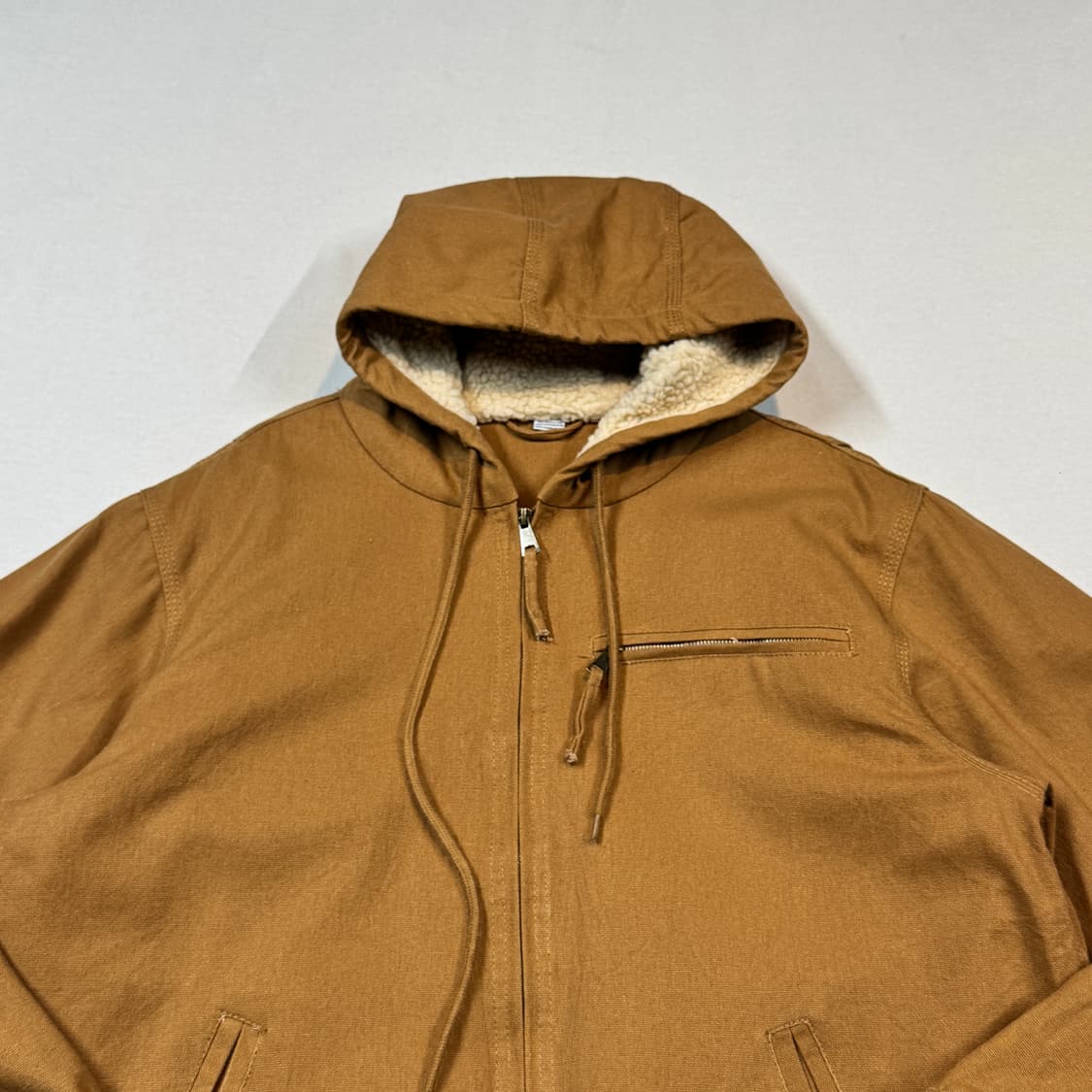 M) USA 워크웨어 덕캔버스 액티브 자켓 브라운 상품이미지3