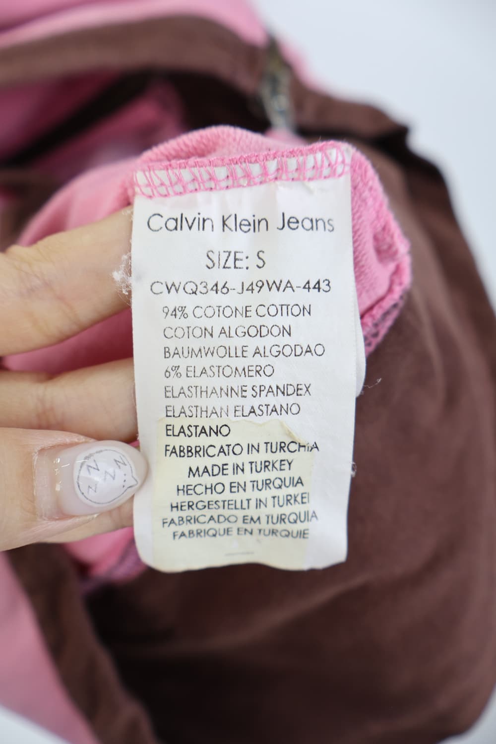 Calvin Klein Pink Zip Up Hoodies 상품이미지8