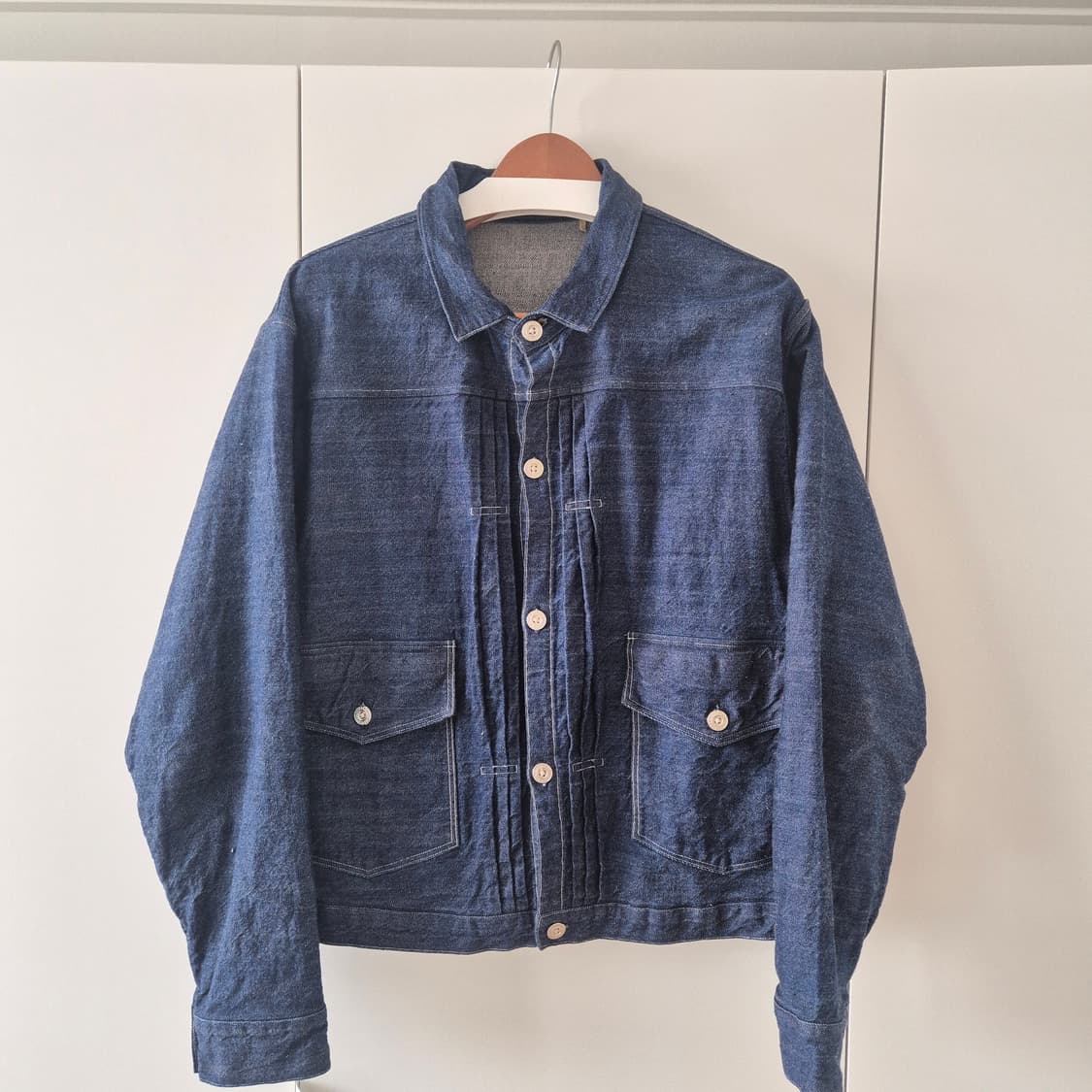 Lvc 1879 데님자켓 소킹1회 상품 미사용 XL 상품이미지1